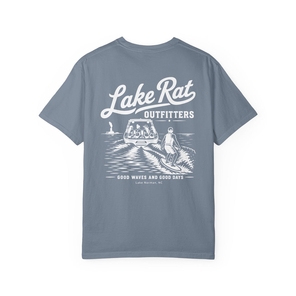 'Good Waves and Good Days' Graphic Tee - Steam Station Edition