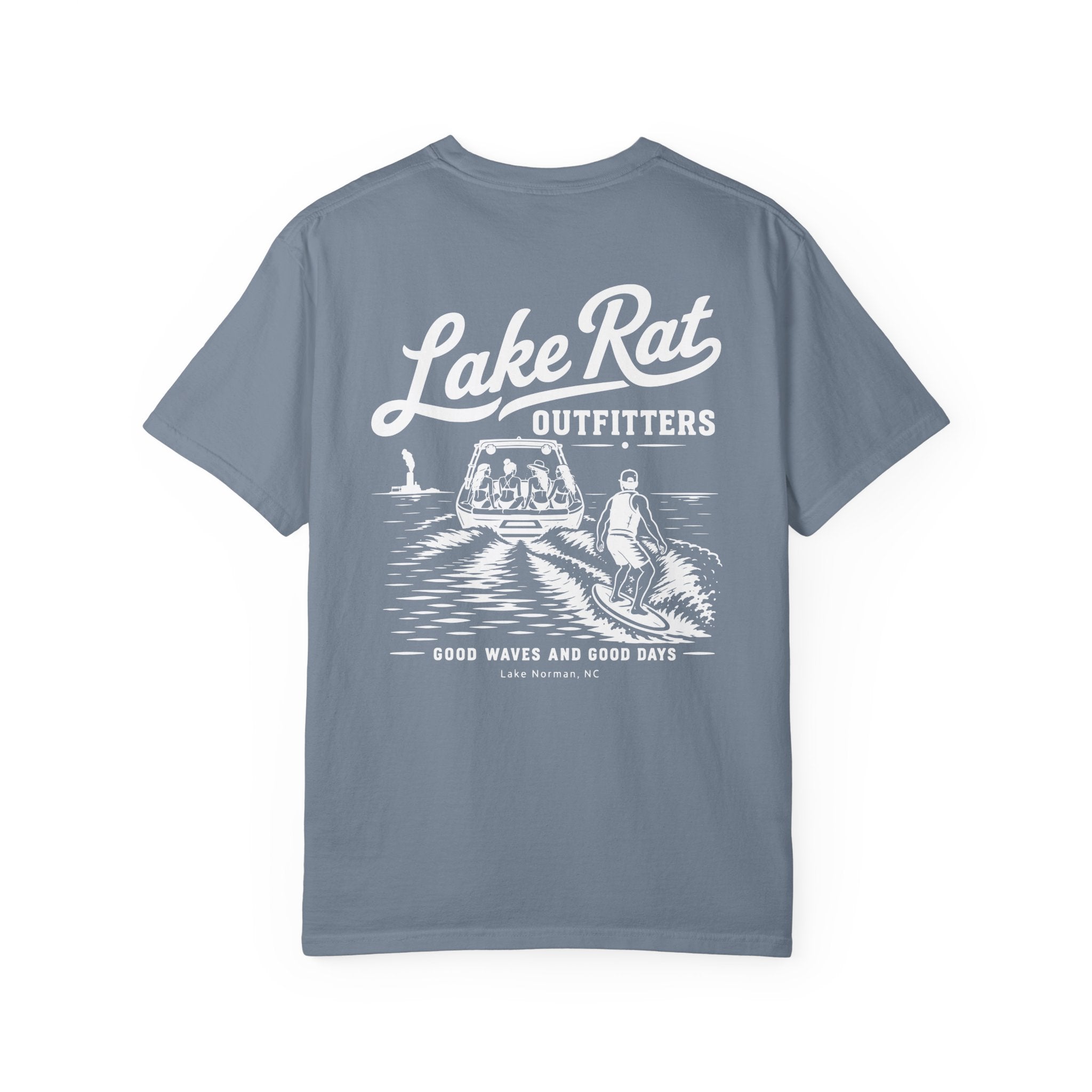 'Good Waves and Good Days' Graphic Tee - Steam Station Edition