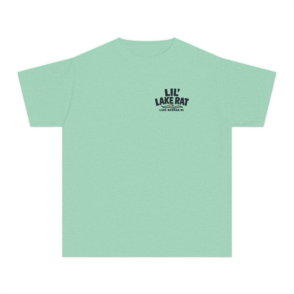 Lil' Lake Rat Youth Tee — Lake Norman Scenic Logo Kids T‑Shirt