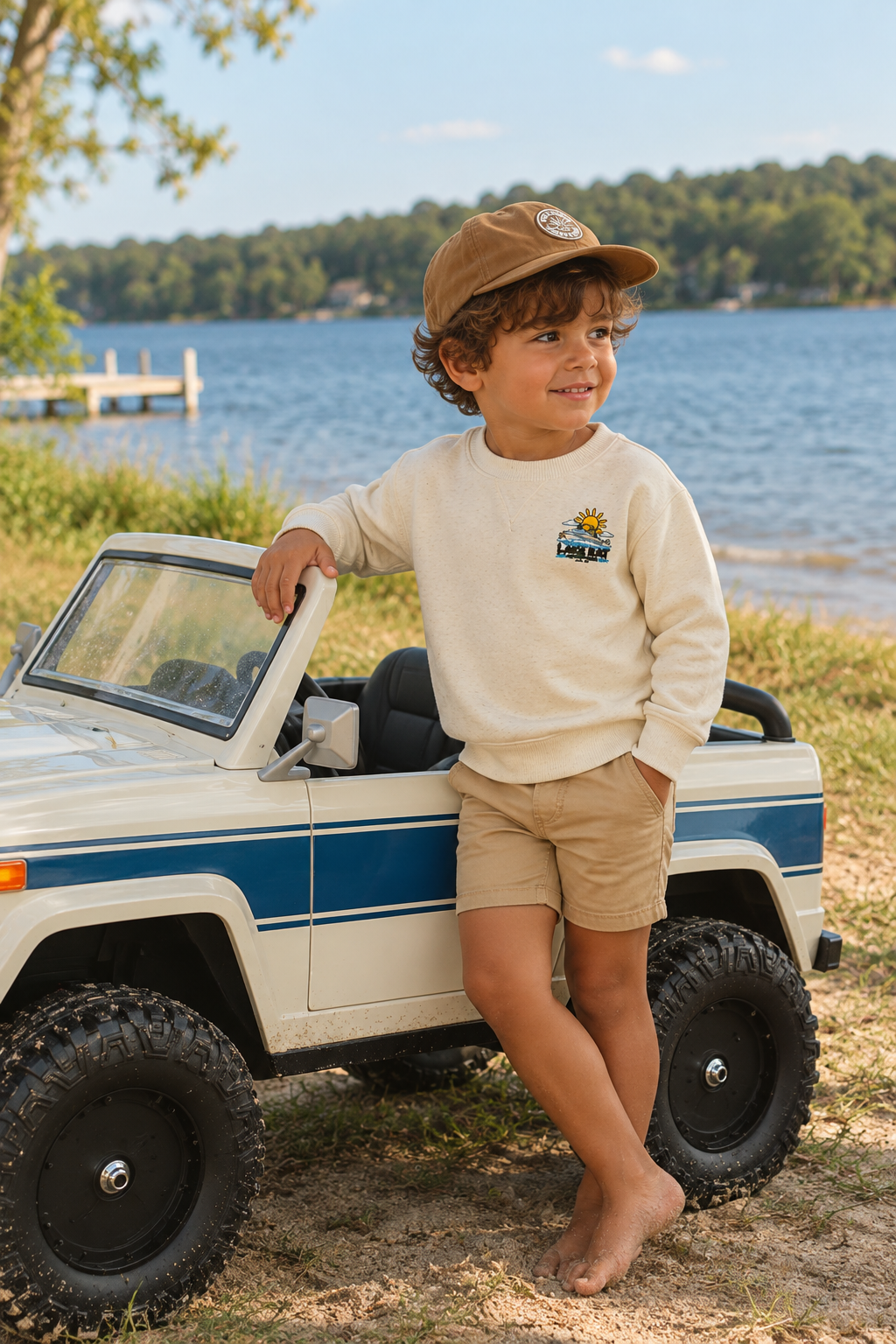 No Bad Days Lake Rat Outfitters Toddler Sweatshirt
