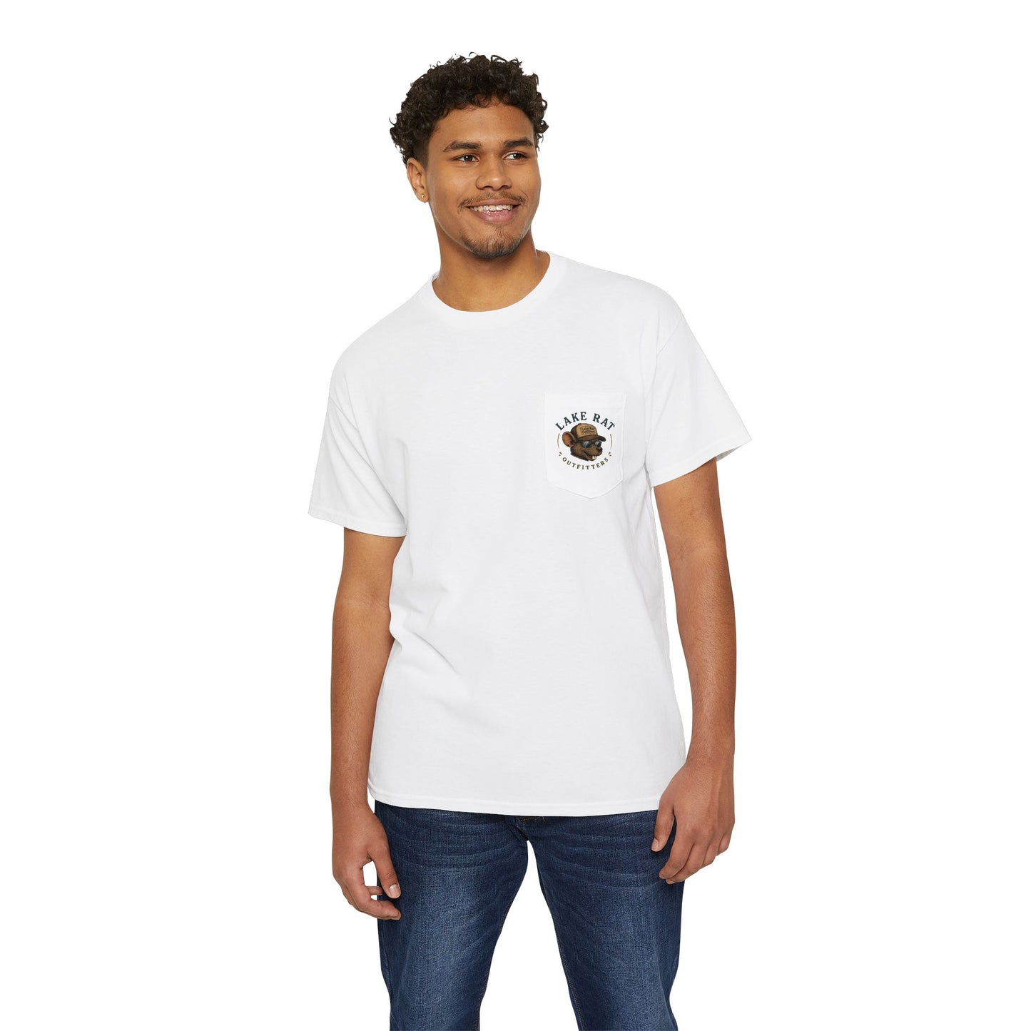 Lake Rat Pocket Tee — "I Pee in the Lake" Funny Shirt