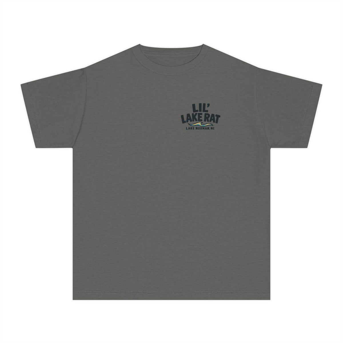 Lil' Lake Rat Youth Tee — Lake Norman Scenic Logo Kids T‑Shirt