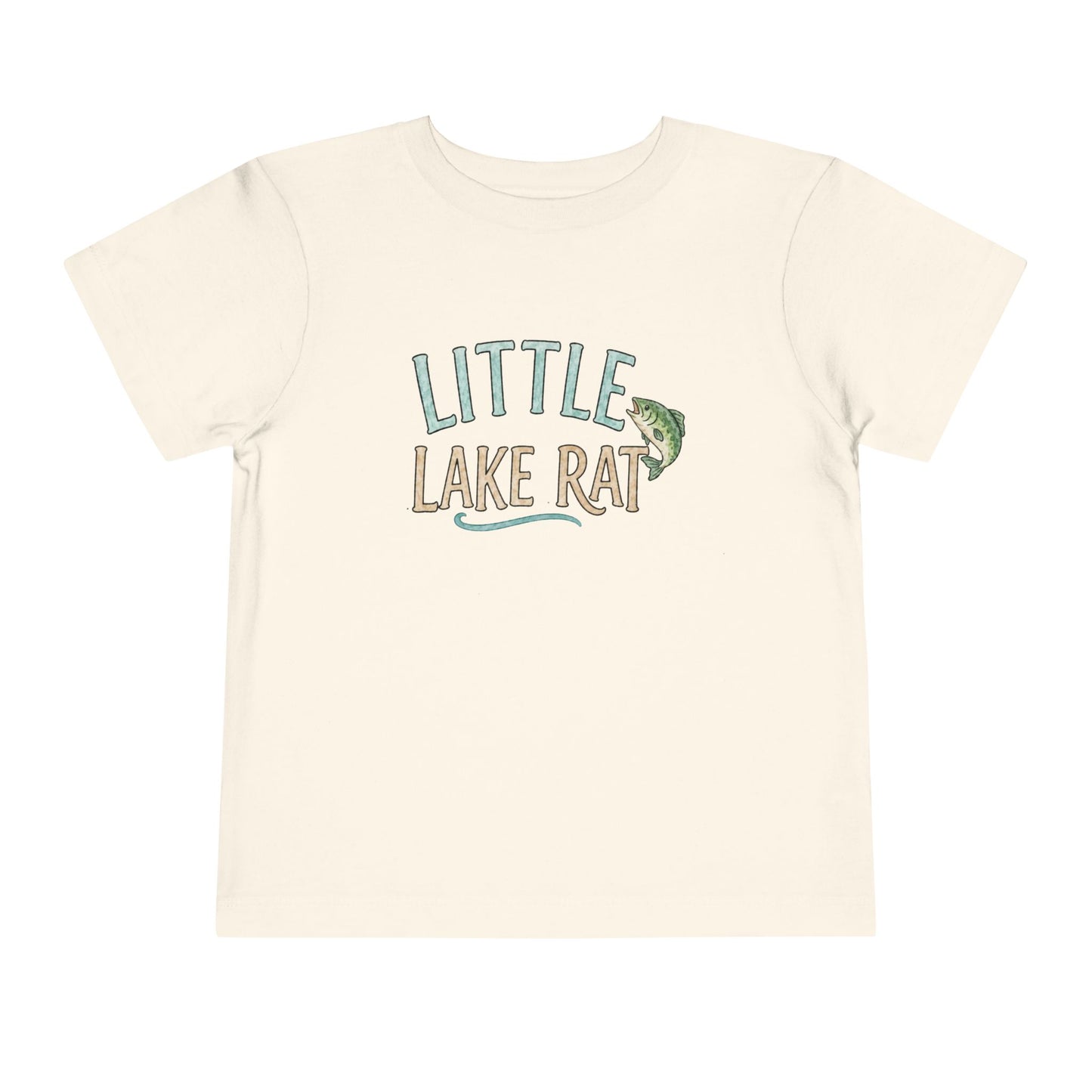 Little Lake Rat Toddler Tee — Cute Fishing Kid T-Shirt