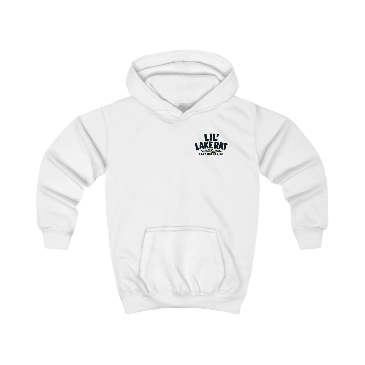 Kids Hoodie - "Lil' Lake Rat" Lake Norman Graphic Pullover