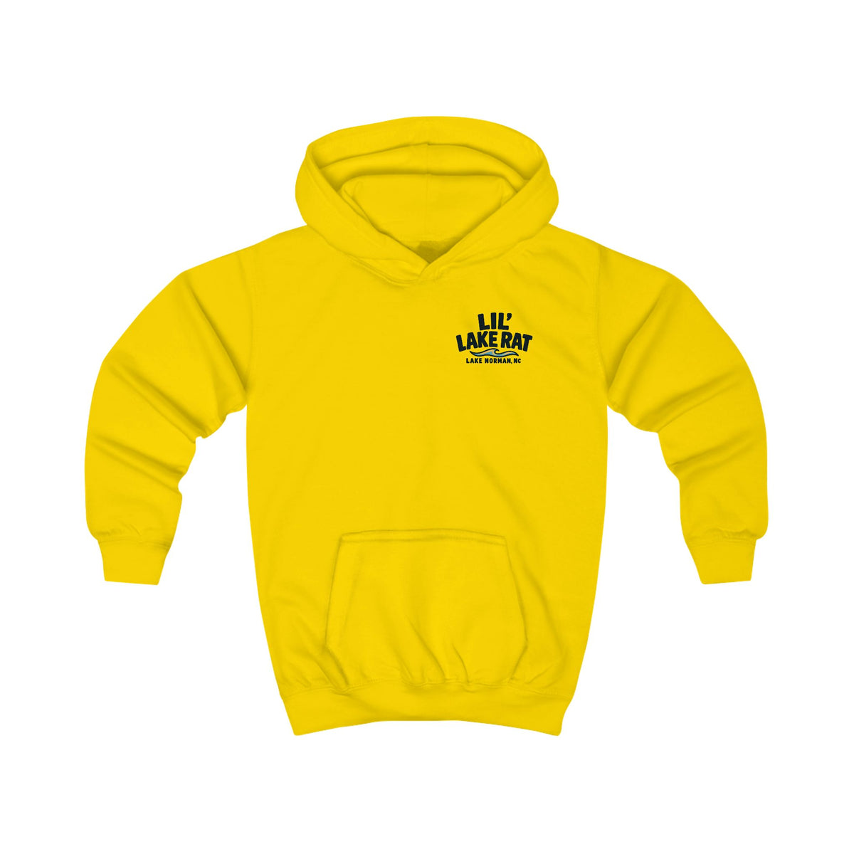 Kids Hoodie - "Lil' Lake Rat" Lake Norman Graphic Pullover