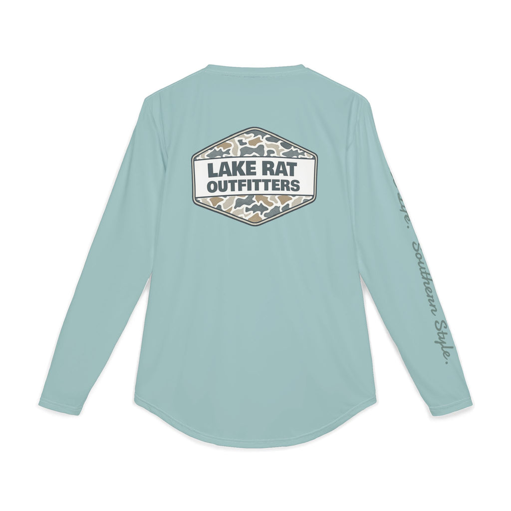 Lake Rat Duck Camo UV Protection Long Sleeve Shirt