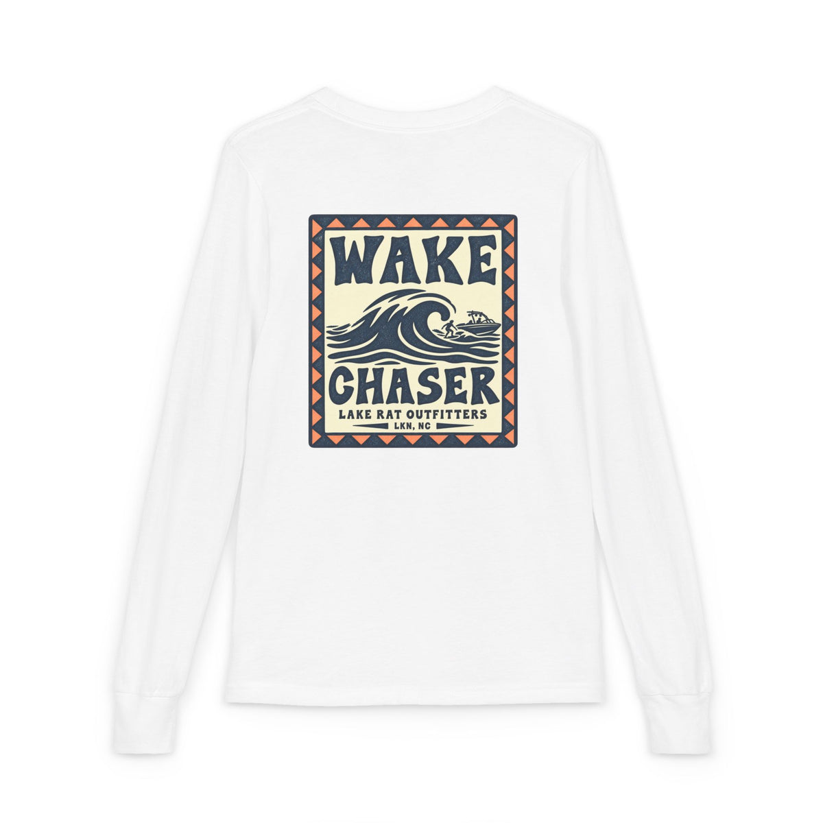 Wake Chaser Youth Long Sleeve Tee – Lake Outfitters Surf Wave Graphic