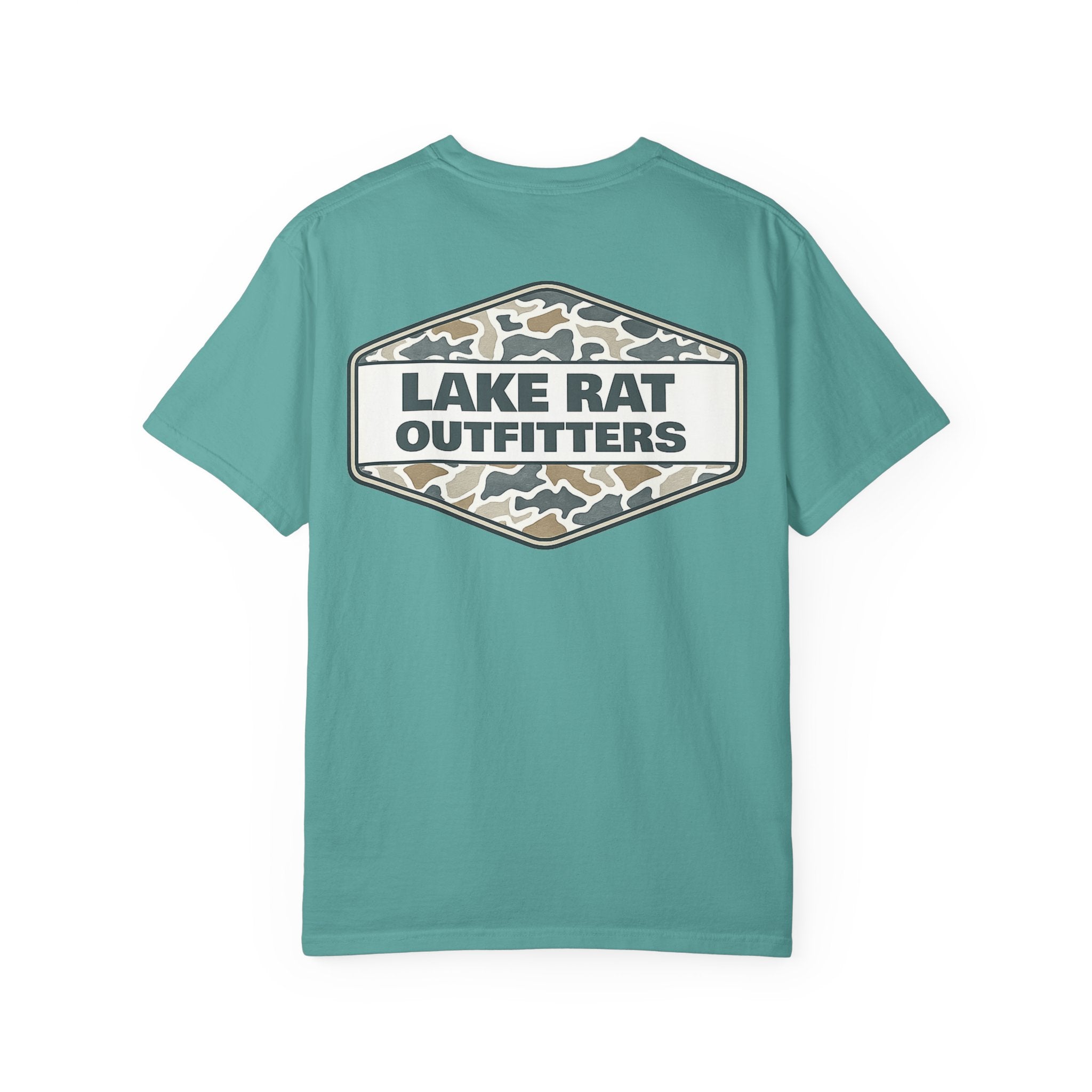 Lake Rat Outfitters Camo Logo T-Shirt