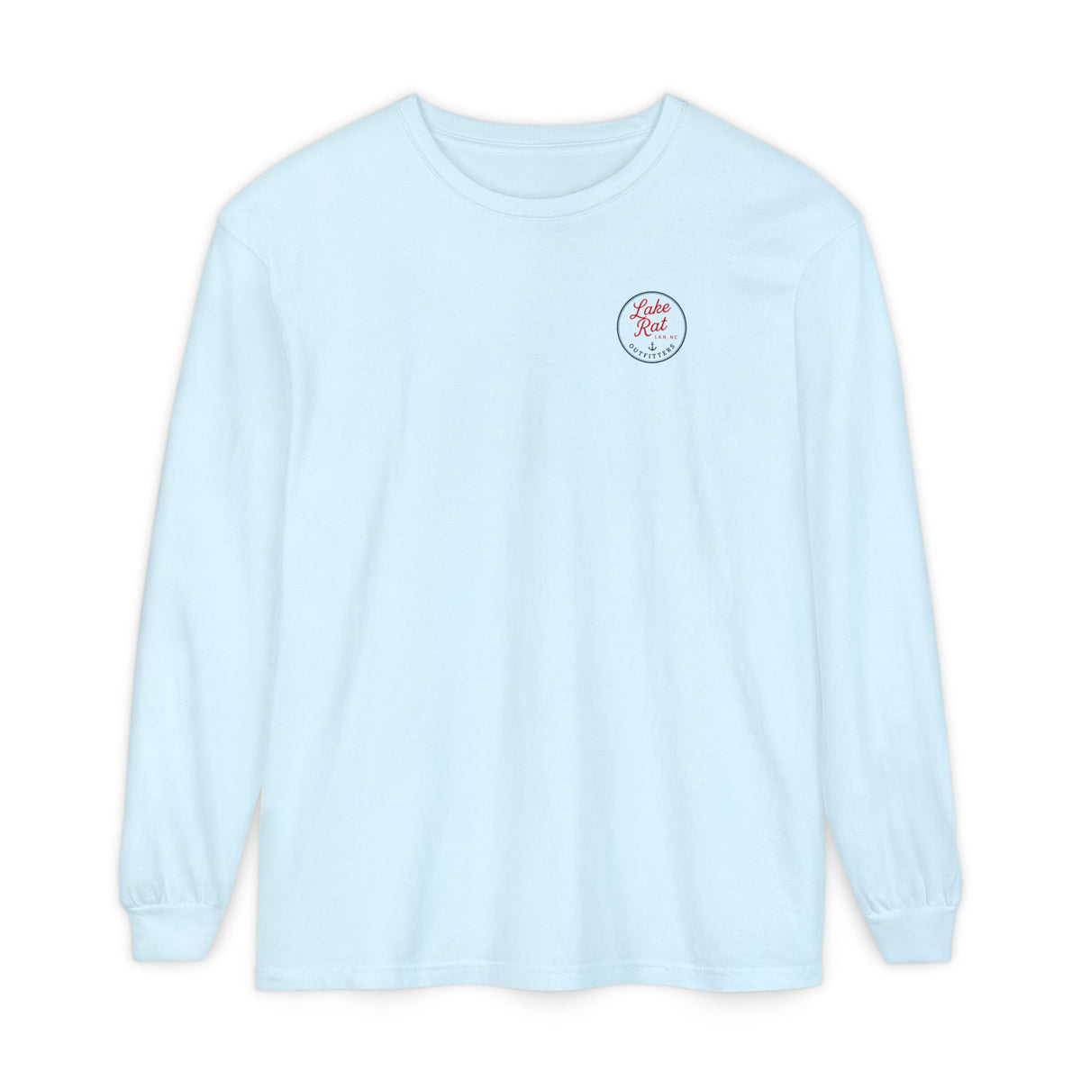 But Did We Sink? Boat Graphic Long Sleeve Tee