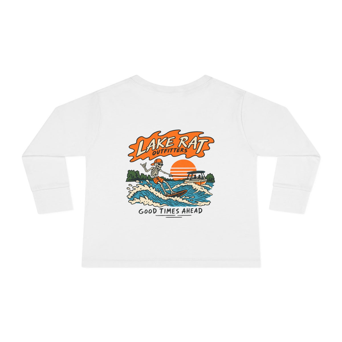 Toddler Long Sleeve Tee God Times Ahead