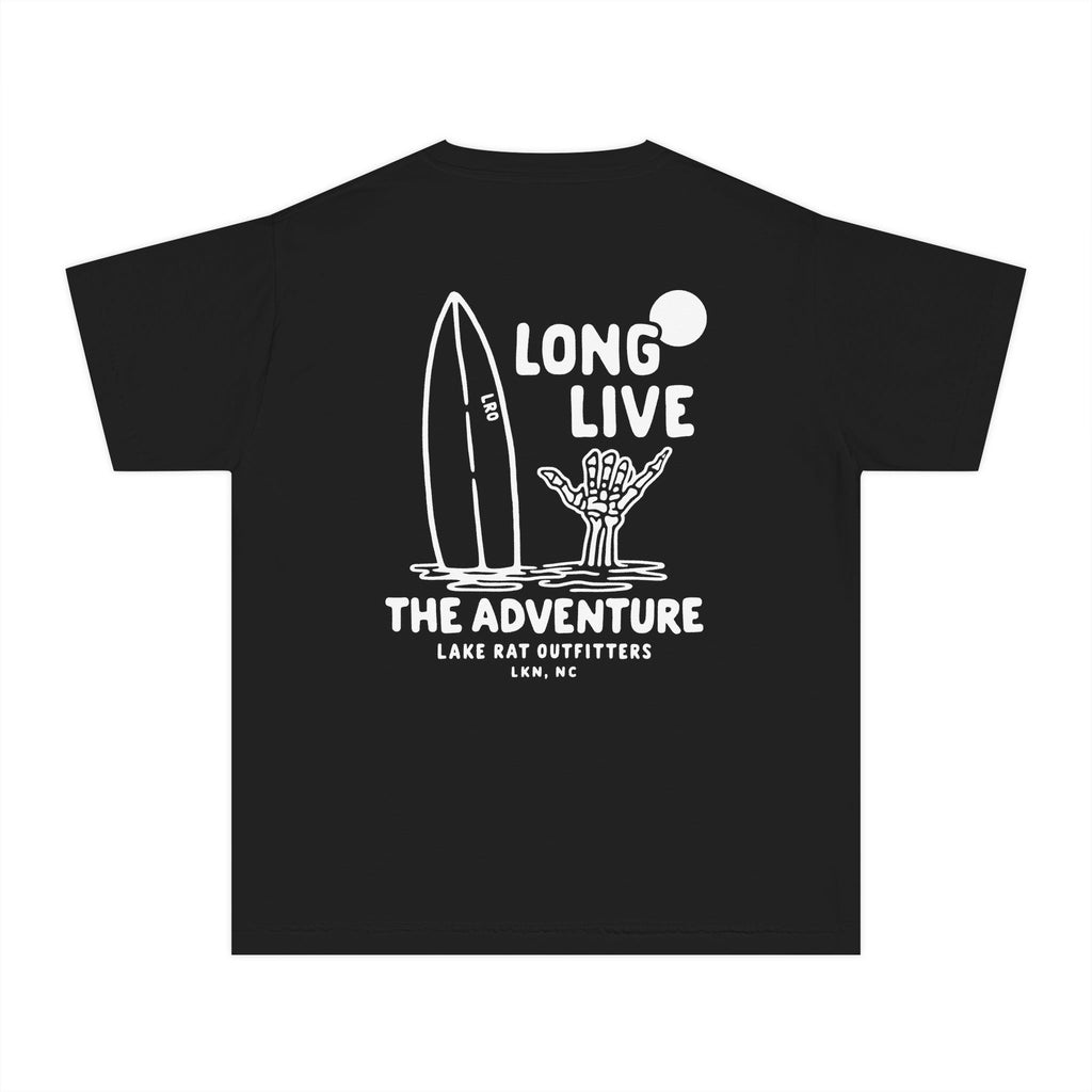 "Long Live The Adventure" Lake Rat Outfitters Kids T-Shirt