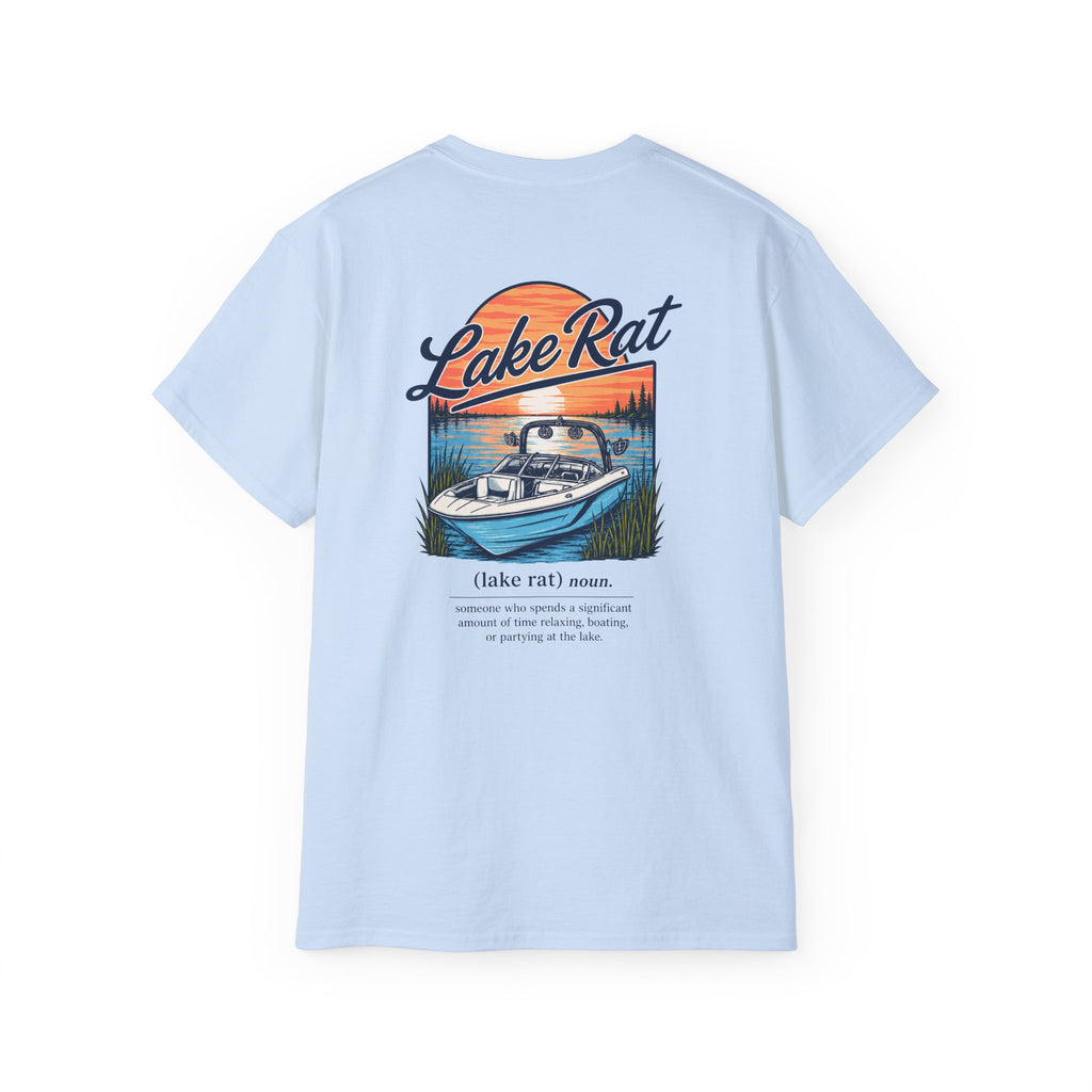 Lake Rat Definition Tee — Wake Boat Graphic T-Shirt