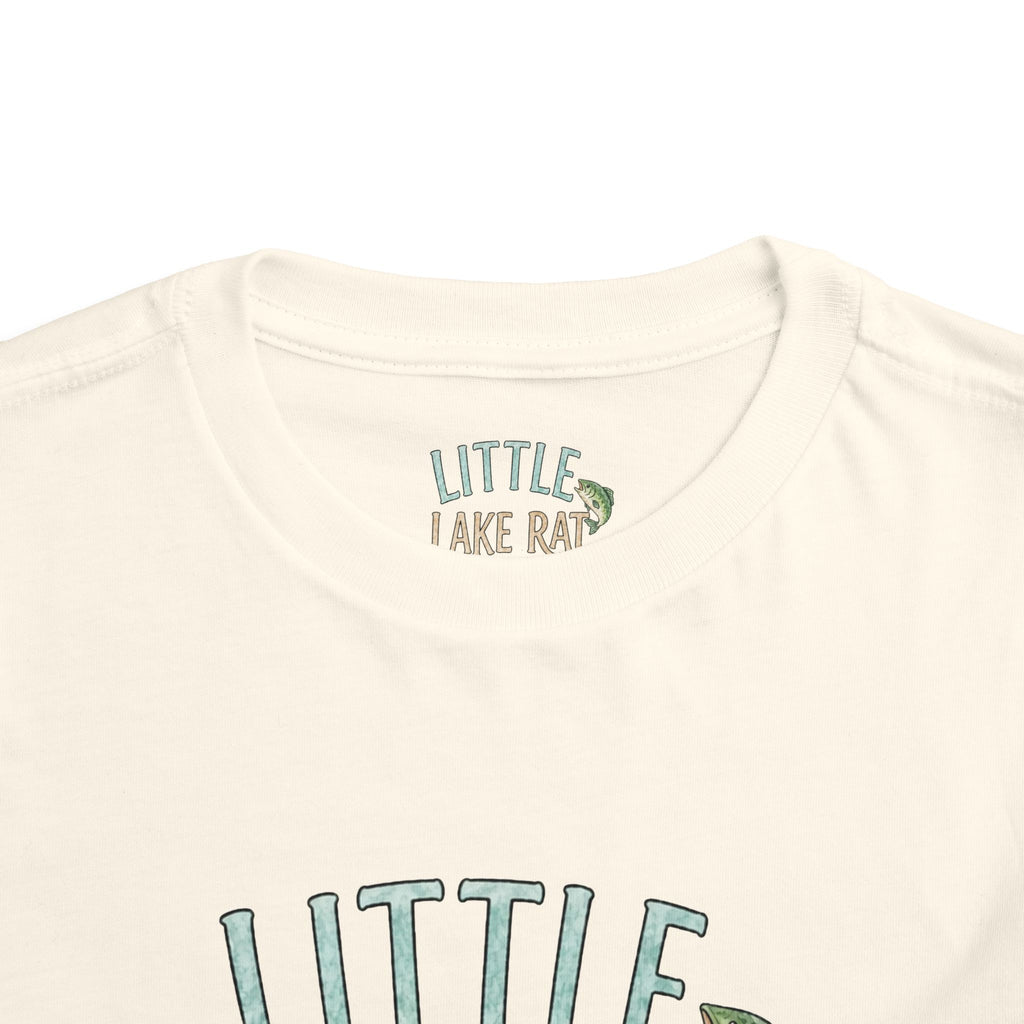Little Lake Rat Toddler Tee — Cute Fishing Kid T-Shirt