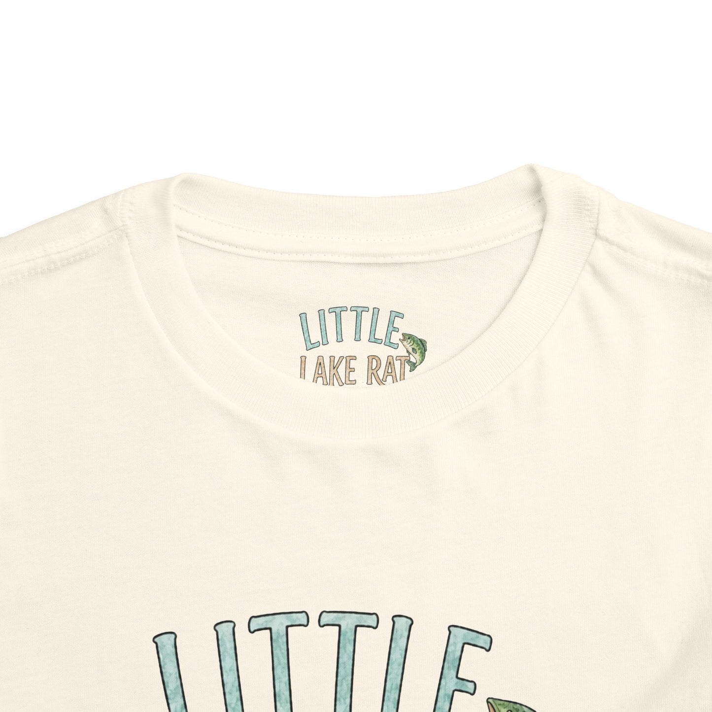 Little Lake Rat Toddler Tee — Cute Fishing Kid T-Shirt