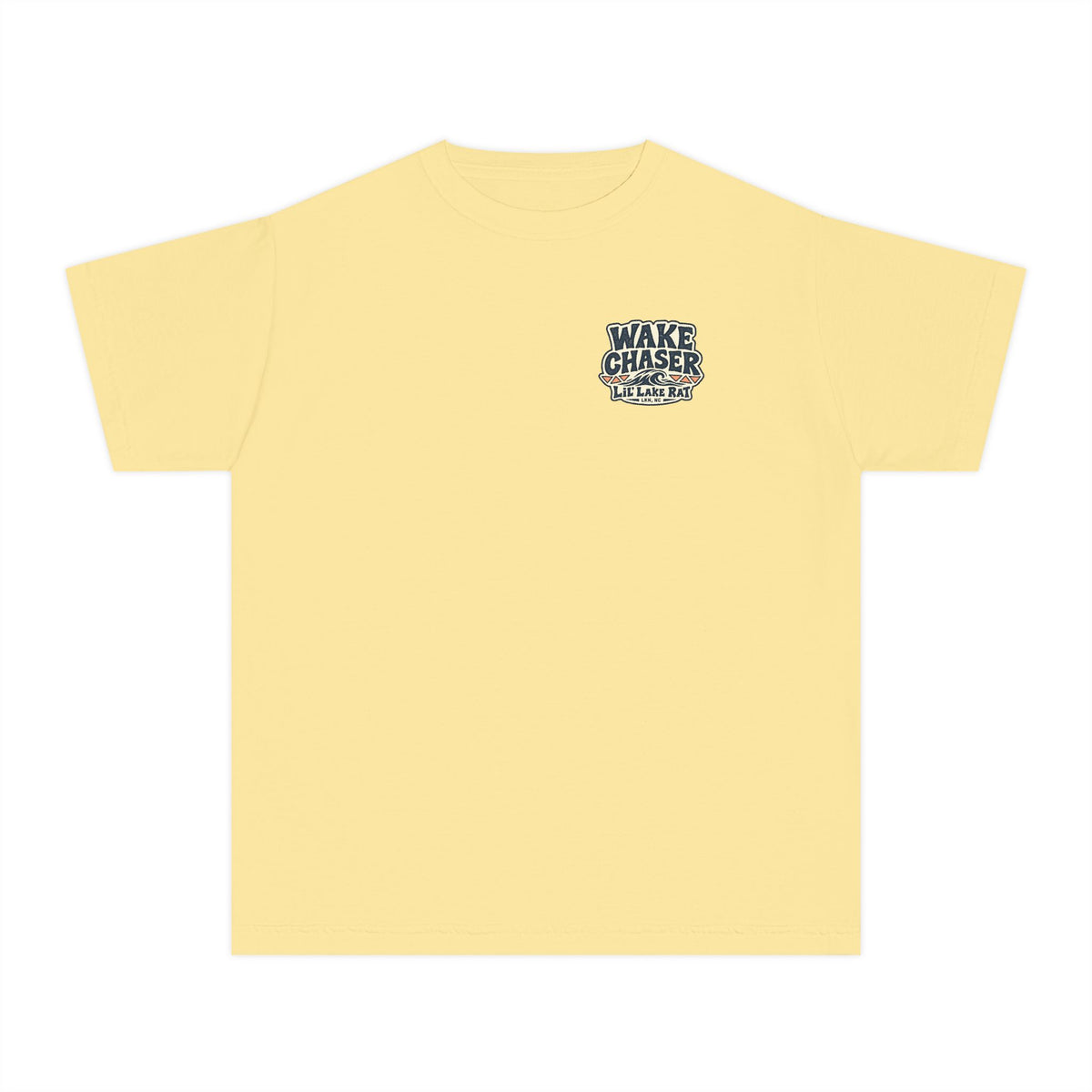 Youth Wake Chaser Tee — Surf Wave Graphic Kids T‑Shirt