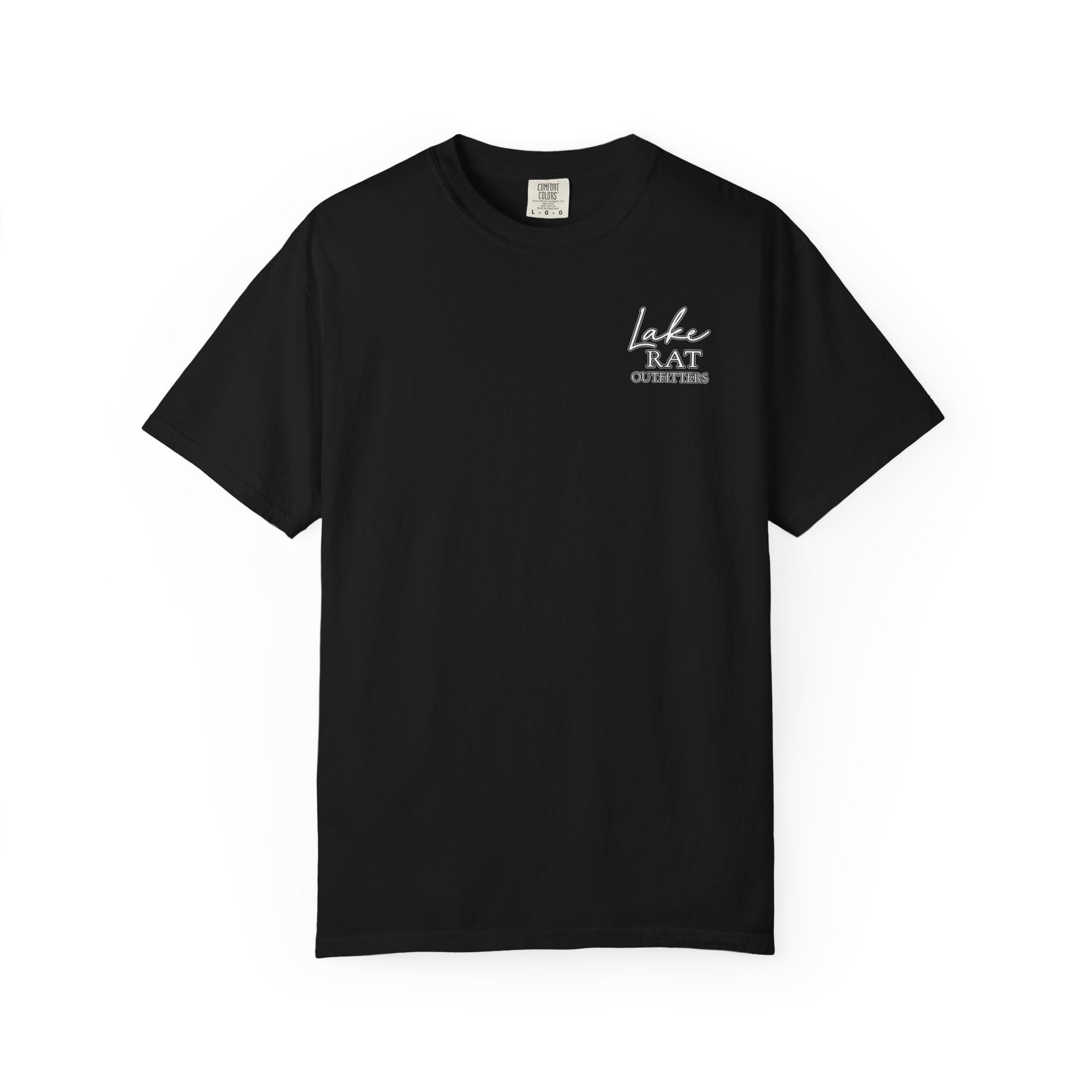 North Carolina Lake Life Wakeboard T-Shirt — Red White & Blue Wake Surf Design