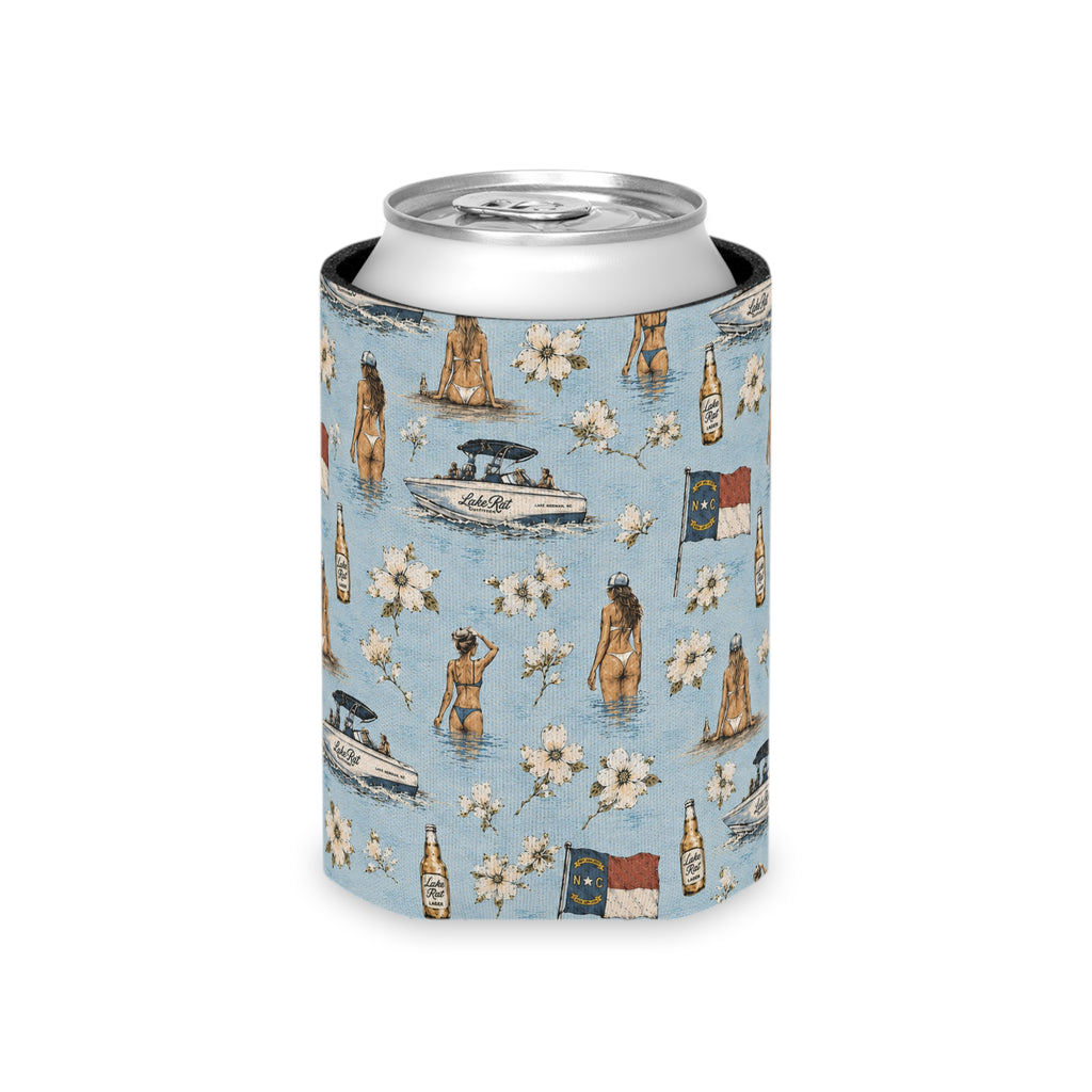 Can Cooler — Lake Rat Outfitters Coastal Pattern