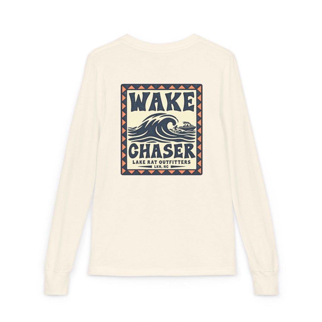 Wake Chaser Youth Long Sleeve Tee – Lake Outfitters Surf Wave Graphic