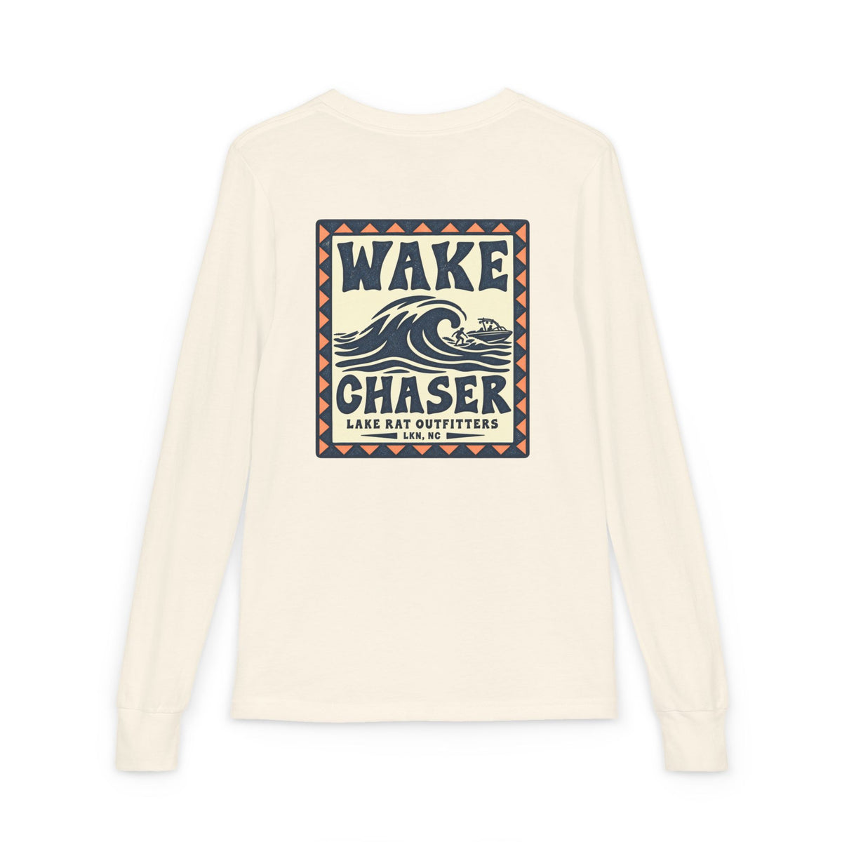Wake Chaser Youth Long Sleeve Tee – Lake Outfitters Surf Wave Graphic