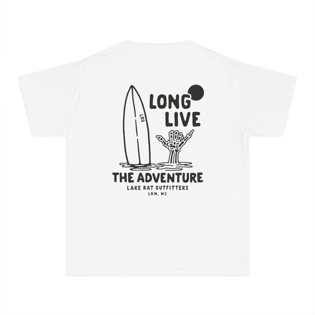 "Long Live The Adventure" Lake Rat Outfitters Kids T-Shirt