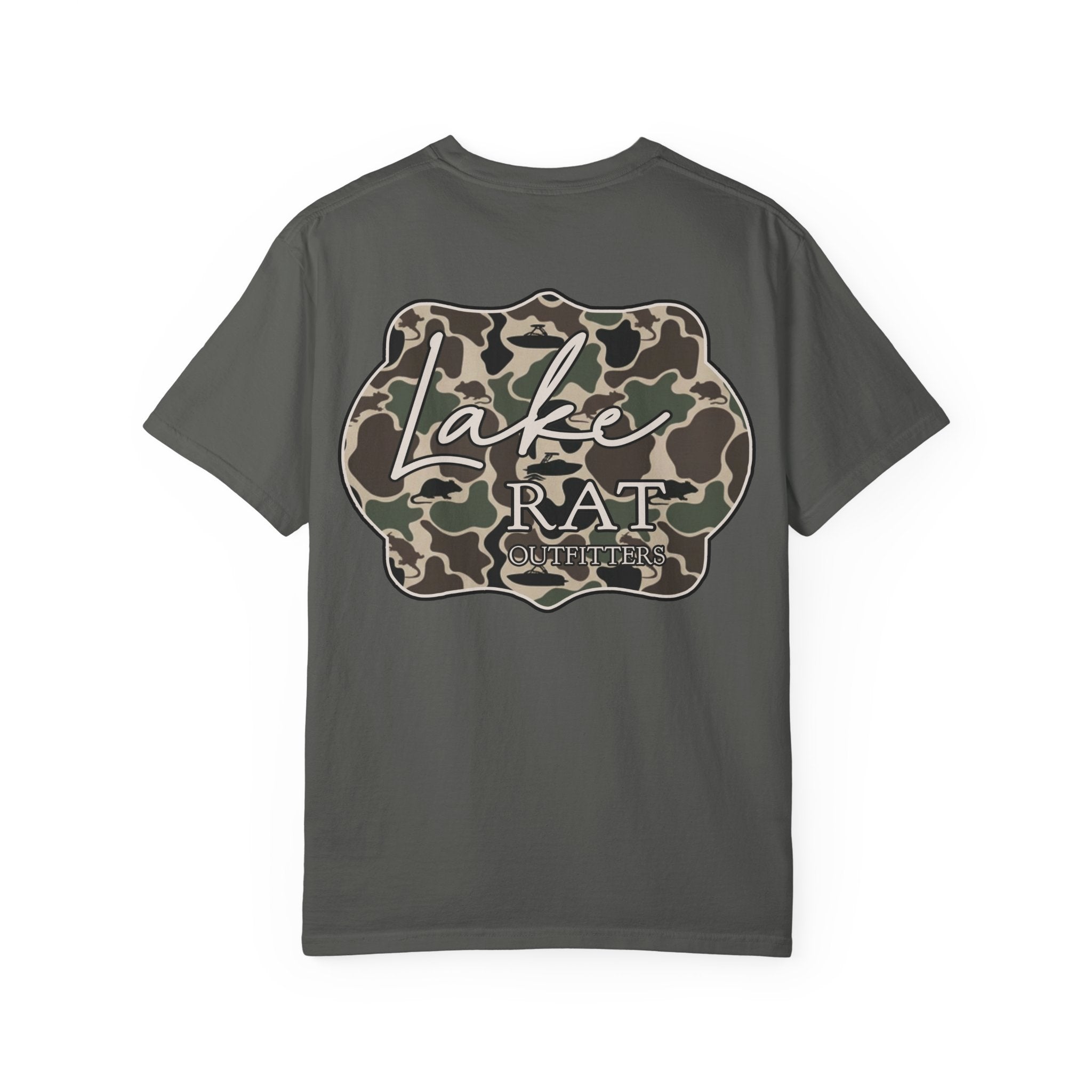 Lake Rat Camo Logo T-Shirt