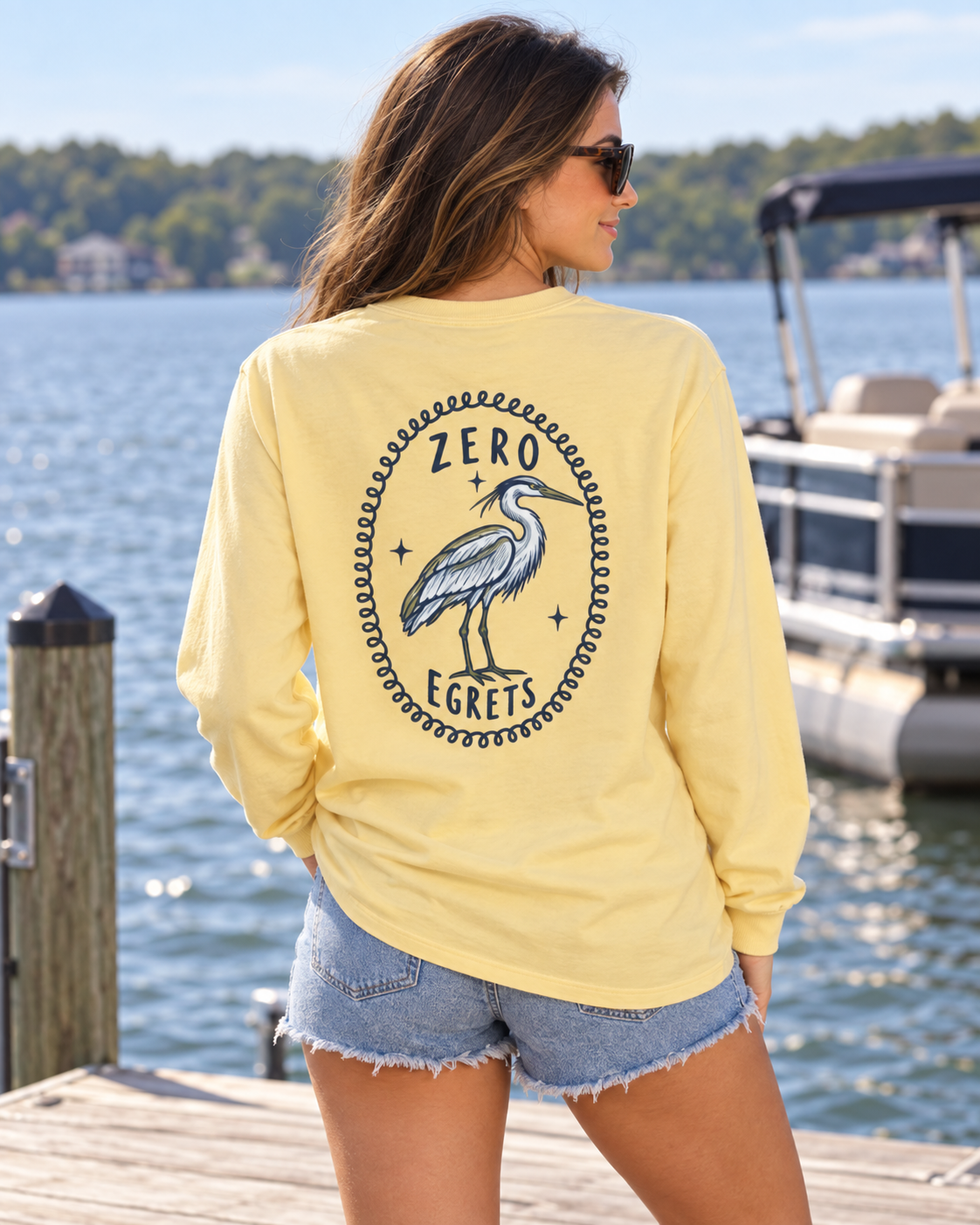 Zero Egrets Long Sleeve Tee