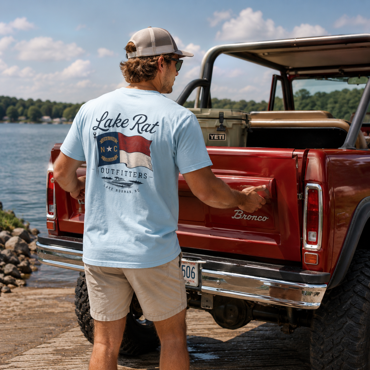 NC Flag Lake Rat Shirt