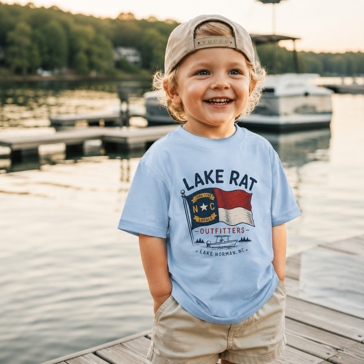 NC Flag - Lake Rat Toddler