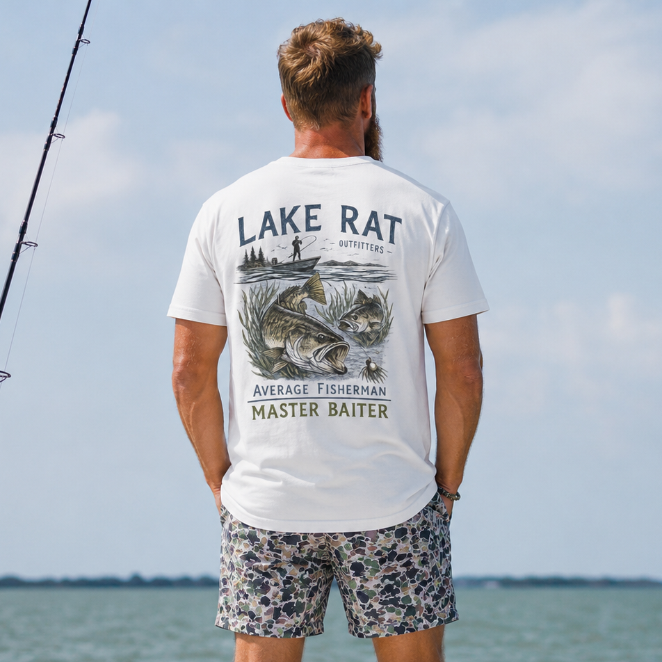 Average Fisherman "Mater Baiter" T-Shirt