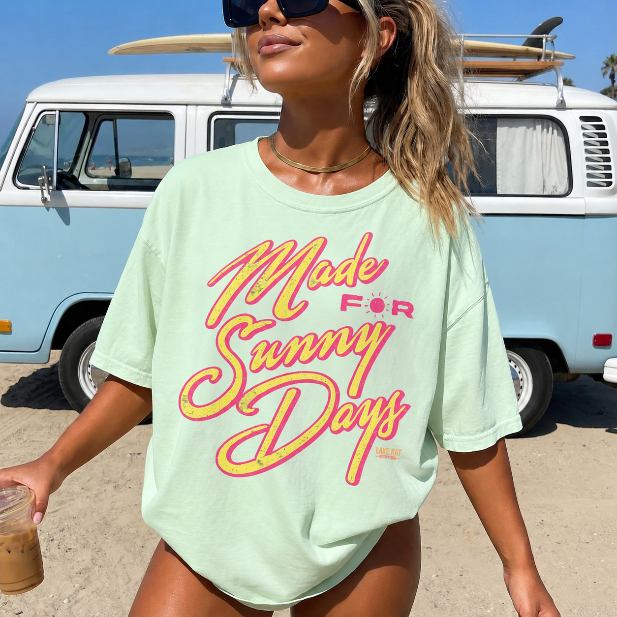 Bright Sunny Days Graphic T-Shirt — Summer Active Tee
