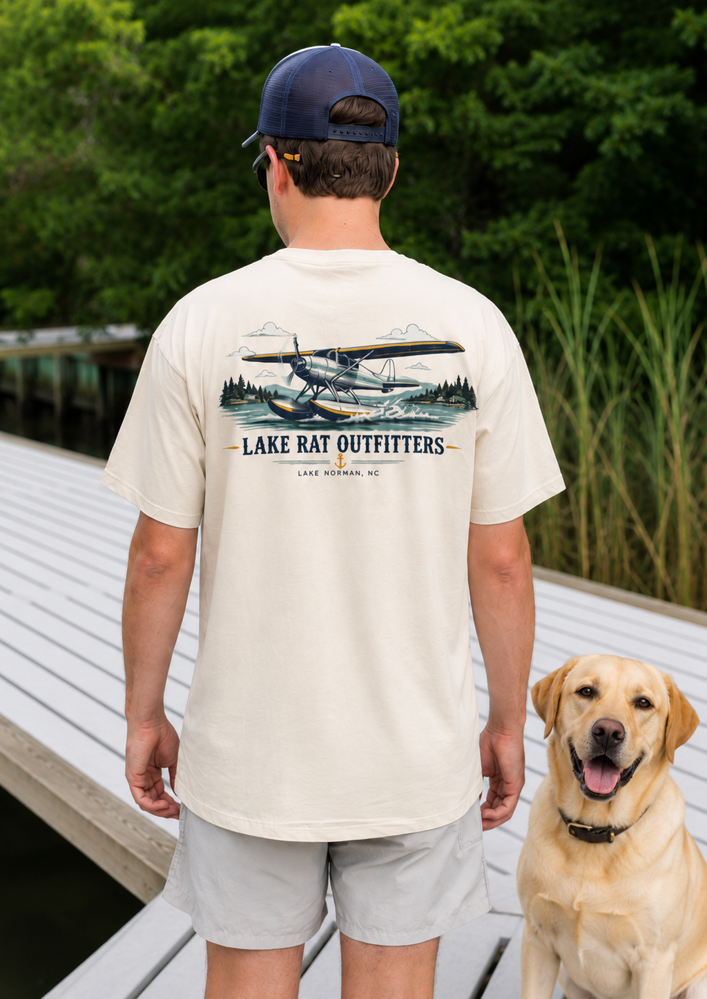 Seaplane Lake Shirt — Lake Rat Outfitters Graphic Tee