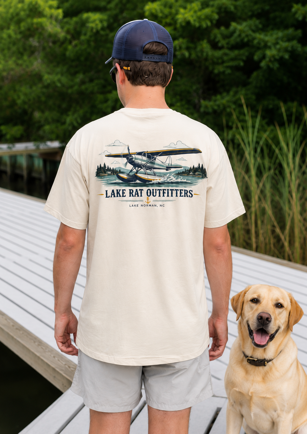 Seaplane Lake Shirt — Lake Rat Outfitters Graphic Tee