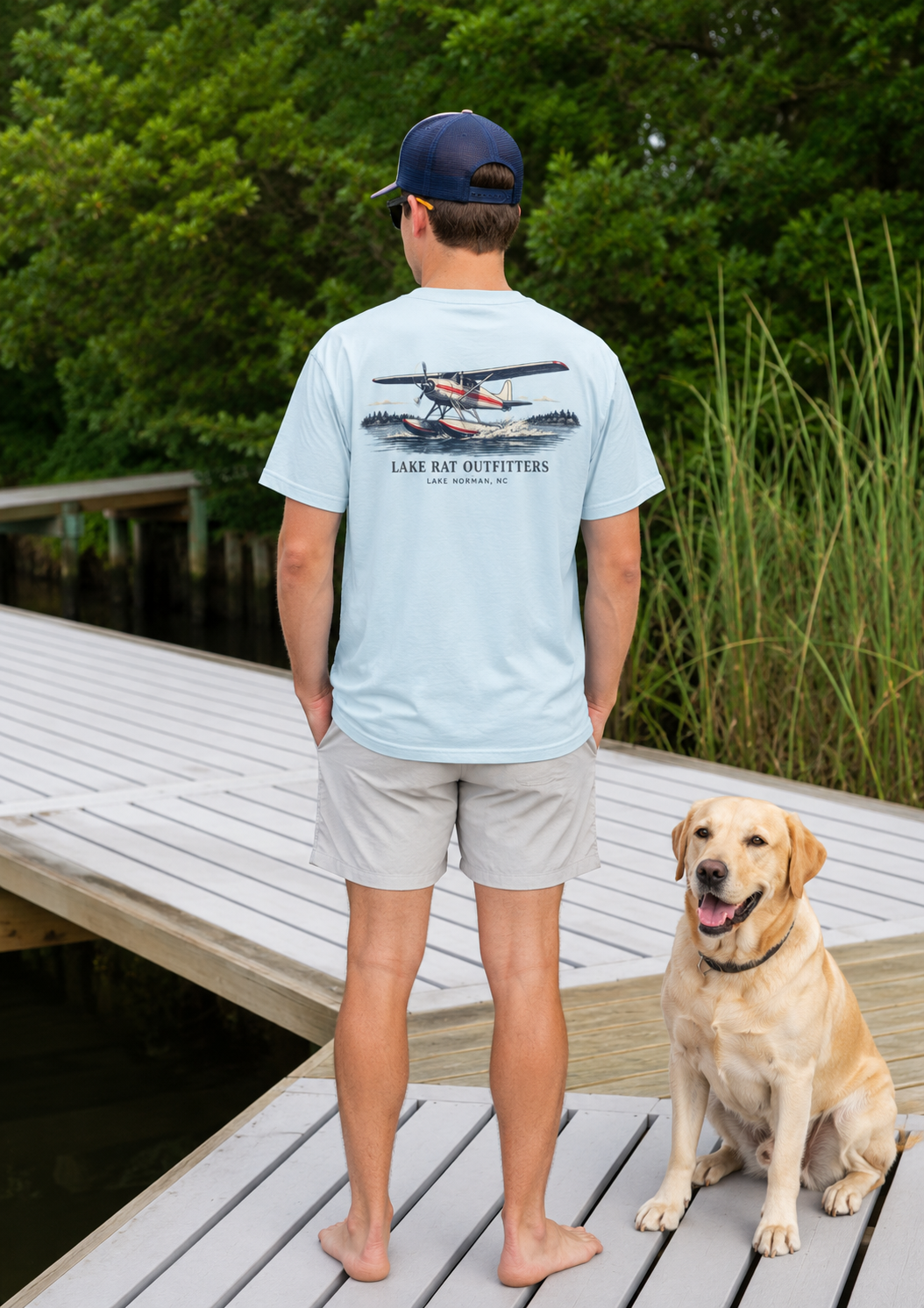 Seaplane Lake Shirt — Lake Rat Outfitters Graphic Tee