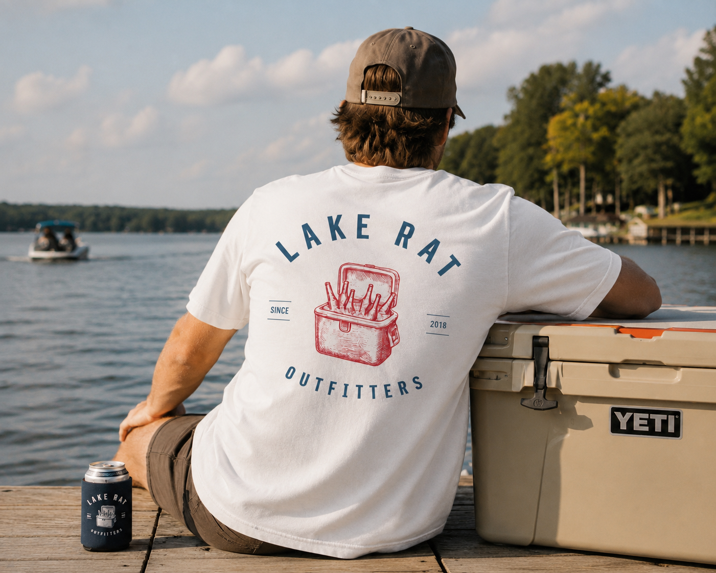 Lake Rat Outfitters Cooler Graphic Tee