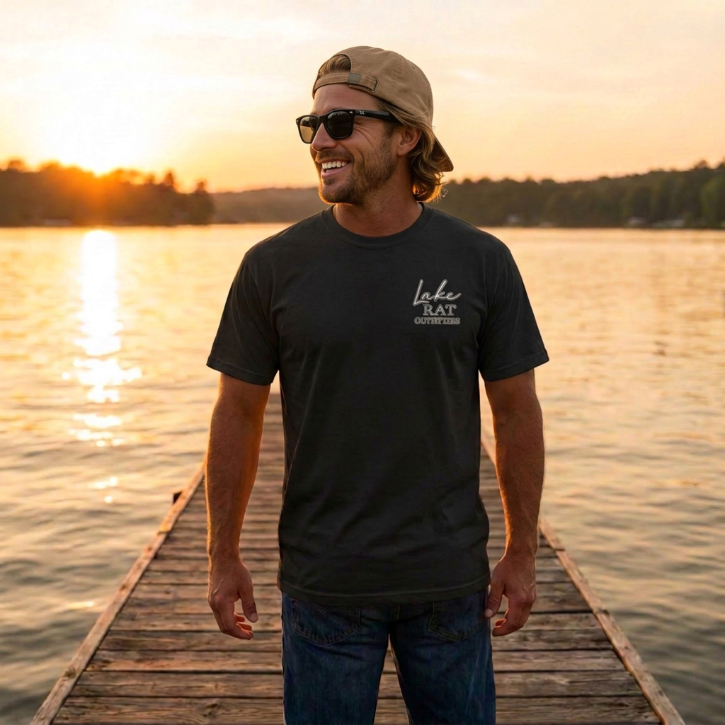 Lake Rat Camo Logo T-Shirt