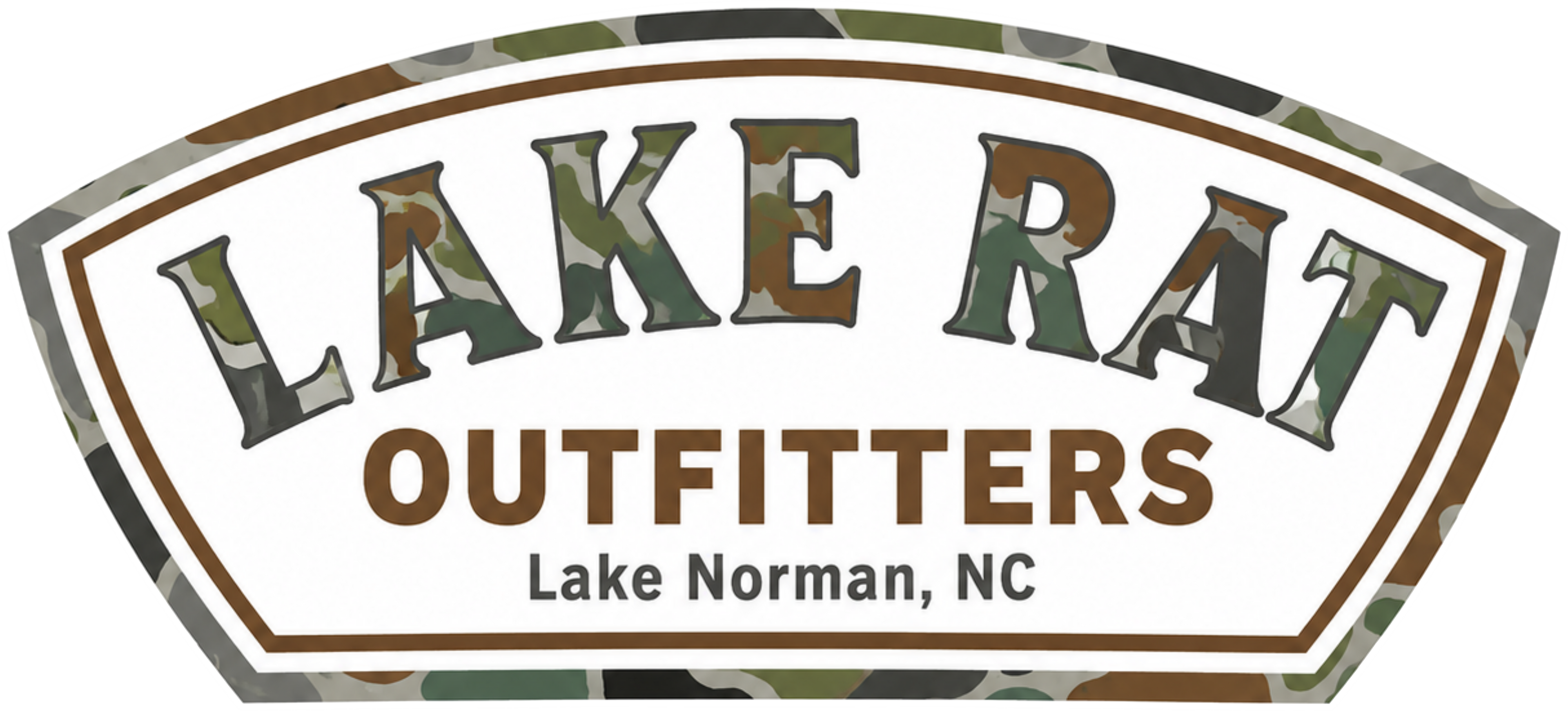 Lake Rat Decal LKN - Camo