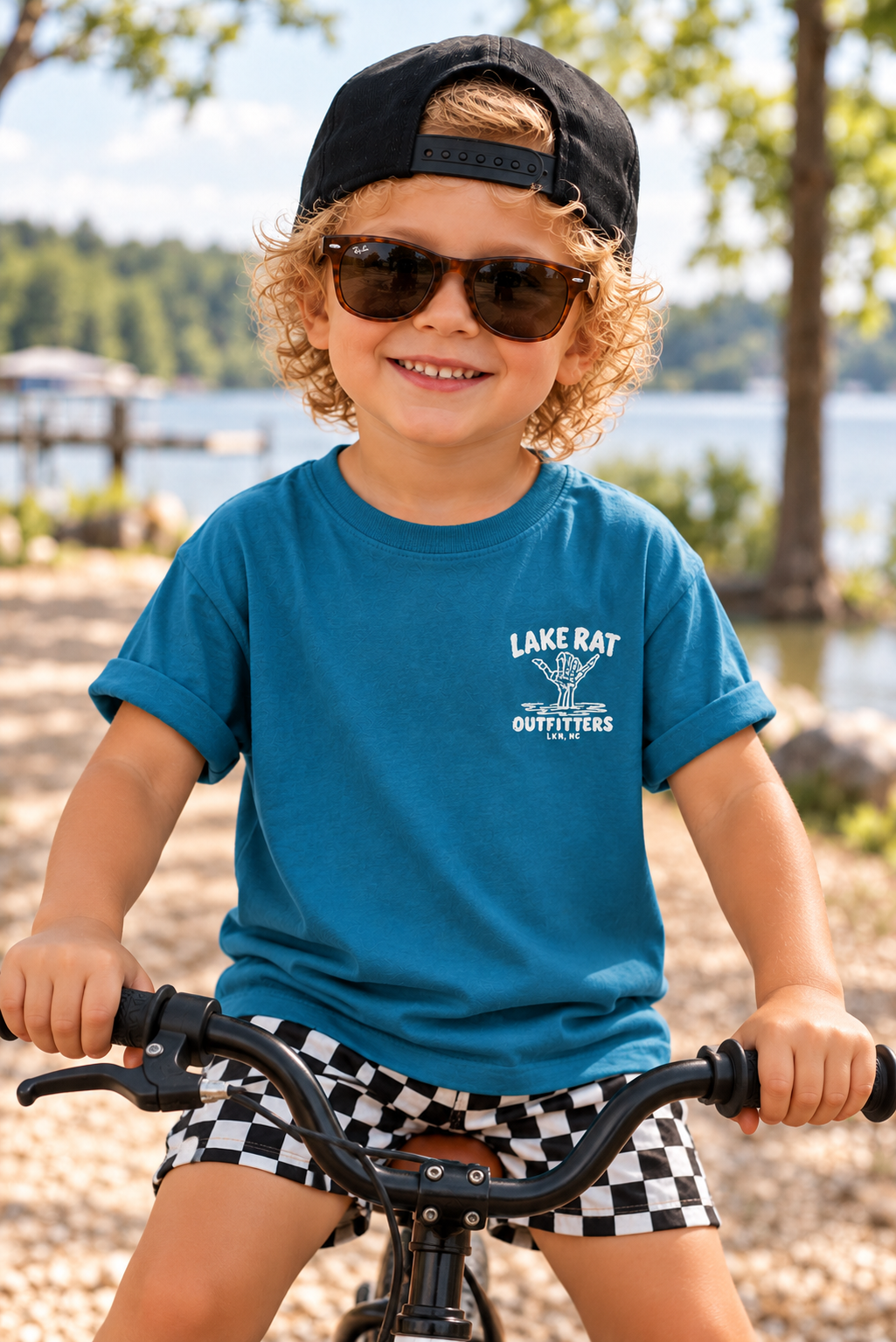"Long Live The Adventure" Lake Rat Outfitters Kids T-Shirt