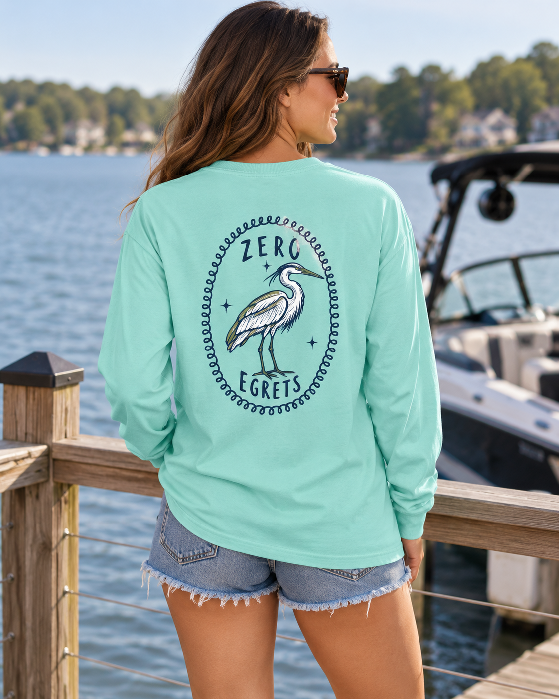 Zero Egrets Long Sleeve Tee