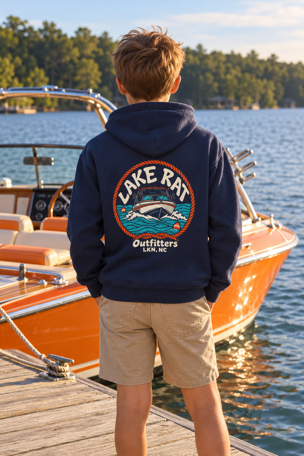 Youth Lake Rat Outfitters Outdoor Adventure Hoodie