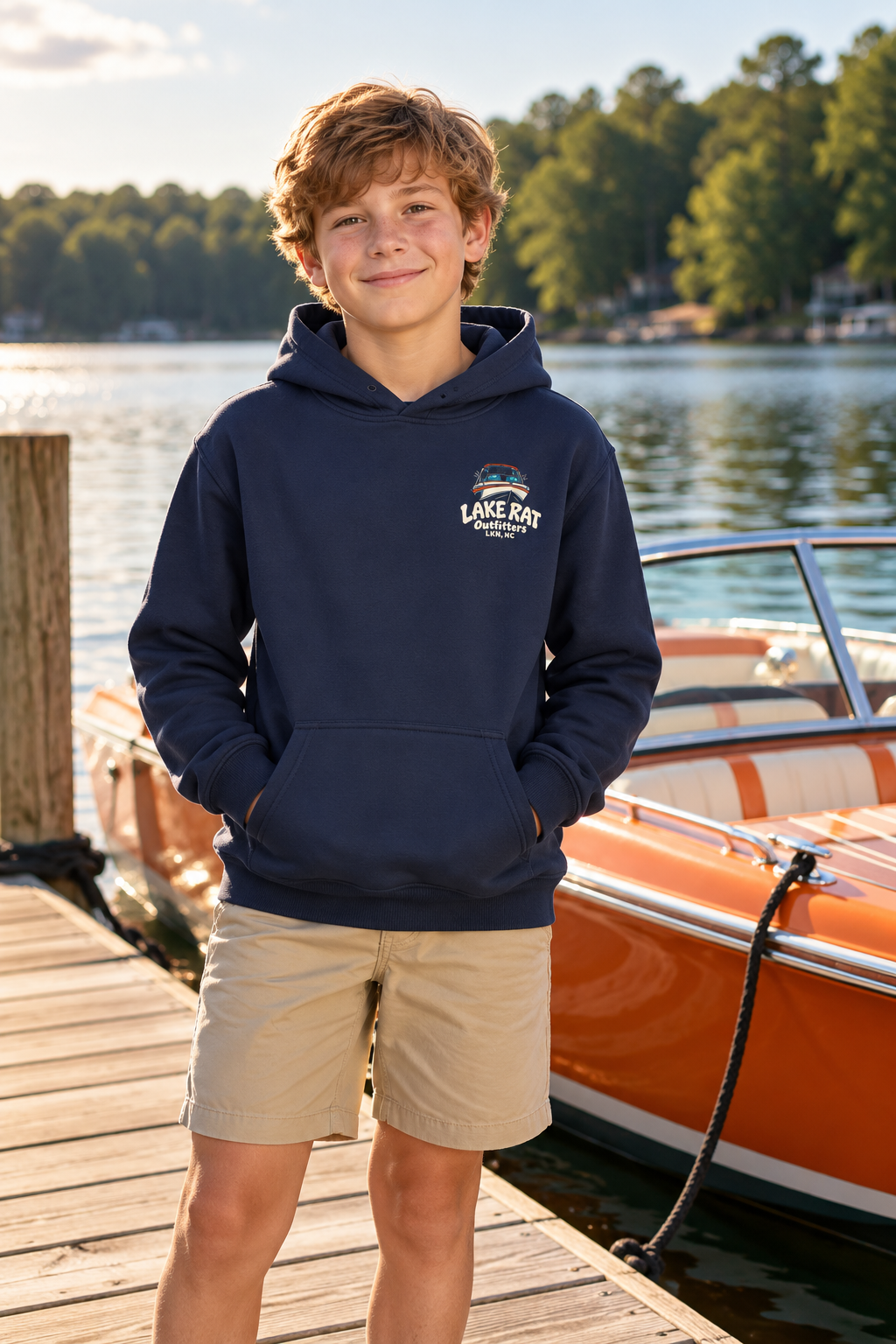 Youth Lake Rat Outfitters Outdoor Adventure Hoodie